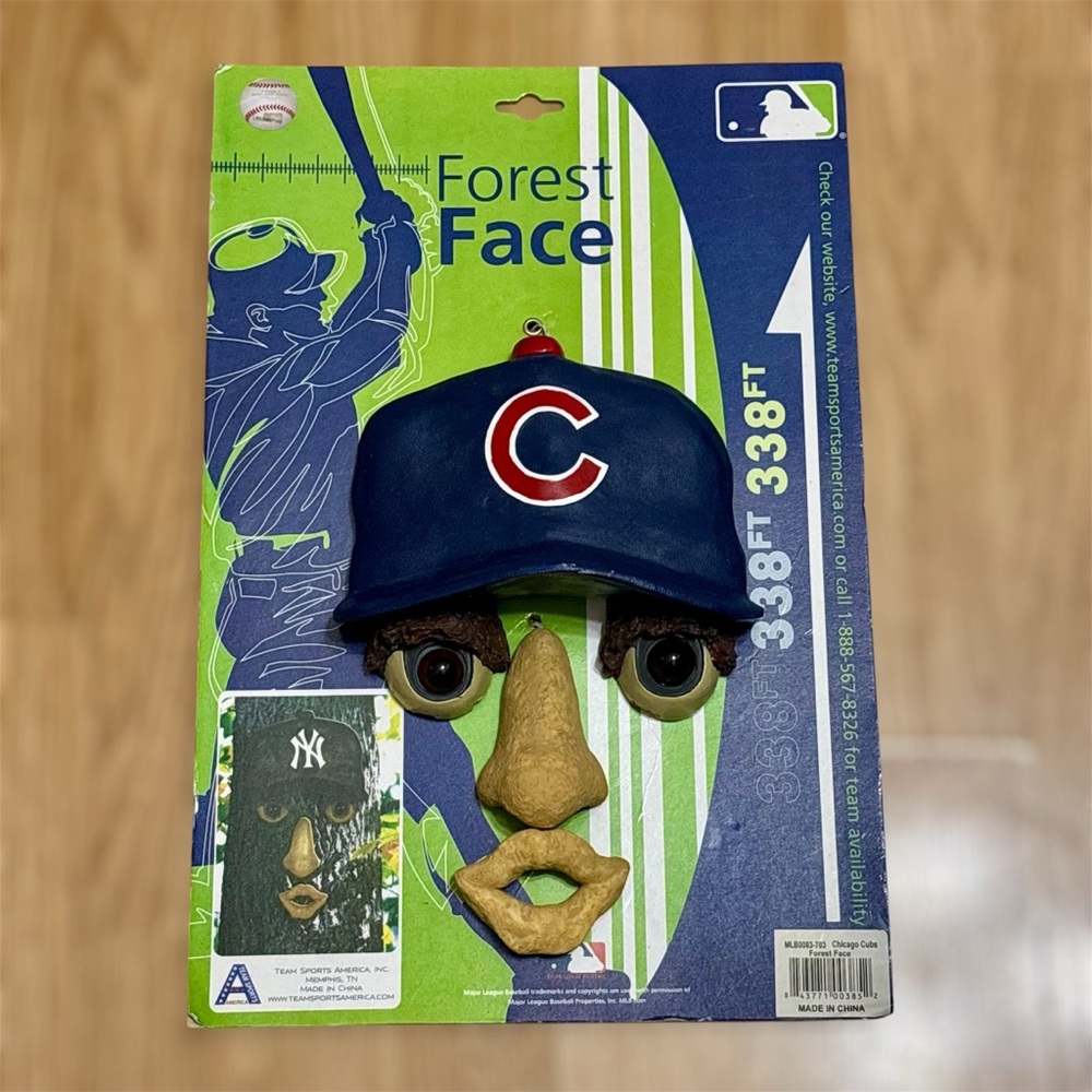 RARE MLB Chicago Cubs Forest Face